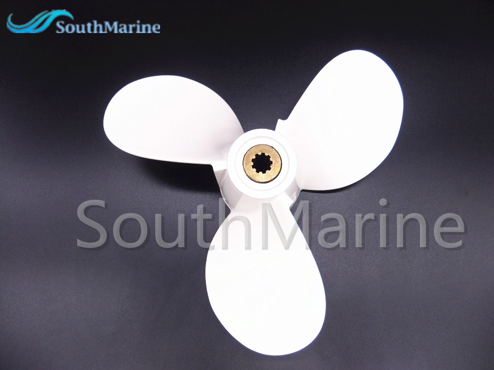 Aluminum Alloy Propeller 7 1/2x8-BA for Yamaha 4hp 5hp 6hp 4A 4M 5M 5C F4 F6L F6S F5A F6C Outboard Motors 6E0-45941-01-00 7.5x8