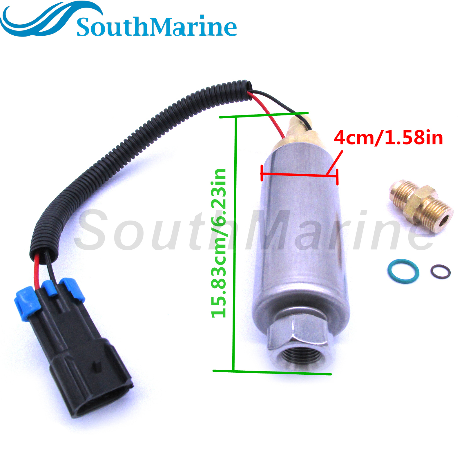 Boat Engine 861156A1 Electric Fuel Pump for Mercury Mercruiser 4.3 5.0 5.7 7.4 8.2 EFI MPI V6 V8 305 350 377 454 502 Fuels Injected,fit Sierra 18-3543
