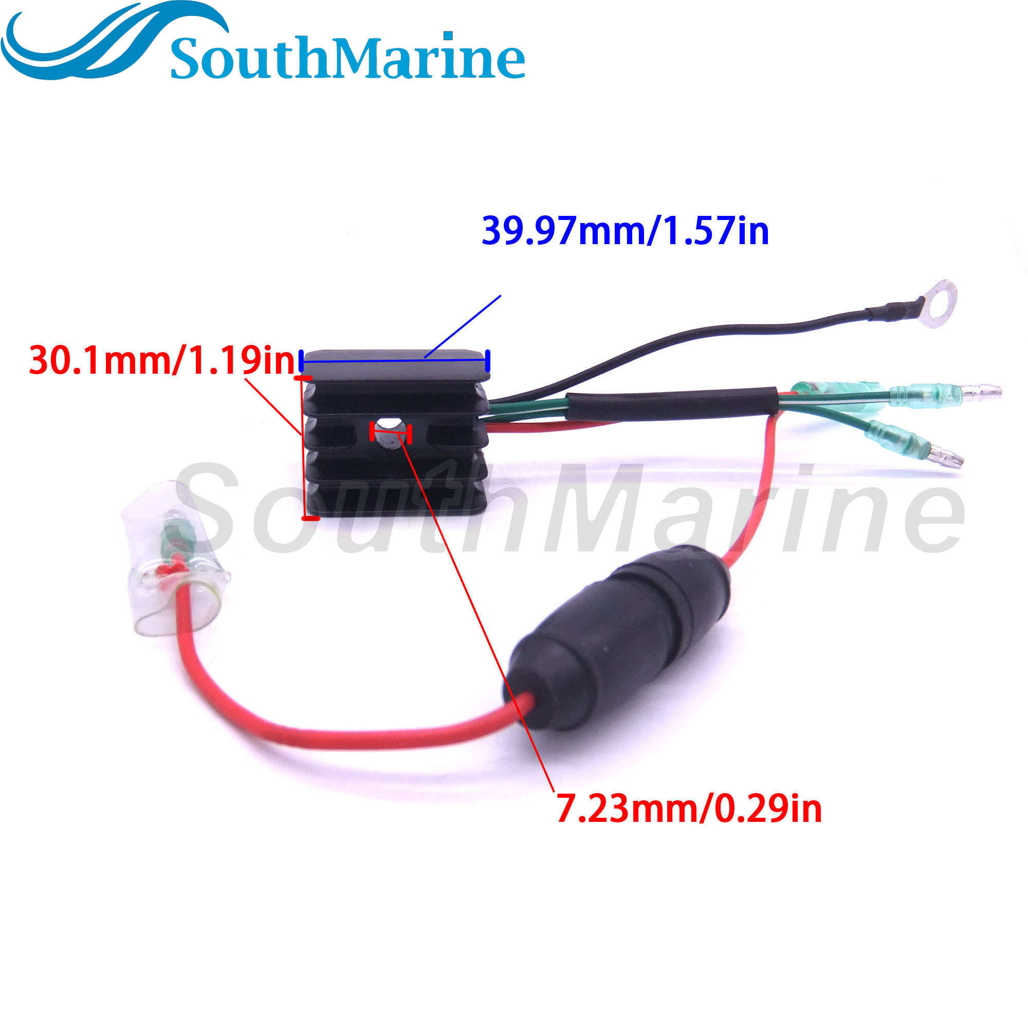 Boat Motor 6G1-81970-61 6G1-81970-62 6G1-81970-00 6G1-81970-60 6G1-81970-A0 Rectifier Assy for Yamaha Outboard Engine 25HP 30HP 40HP 70HP