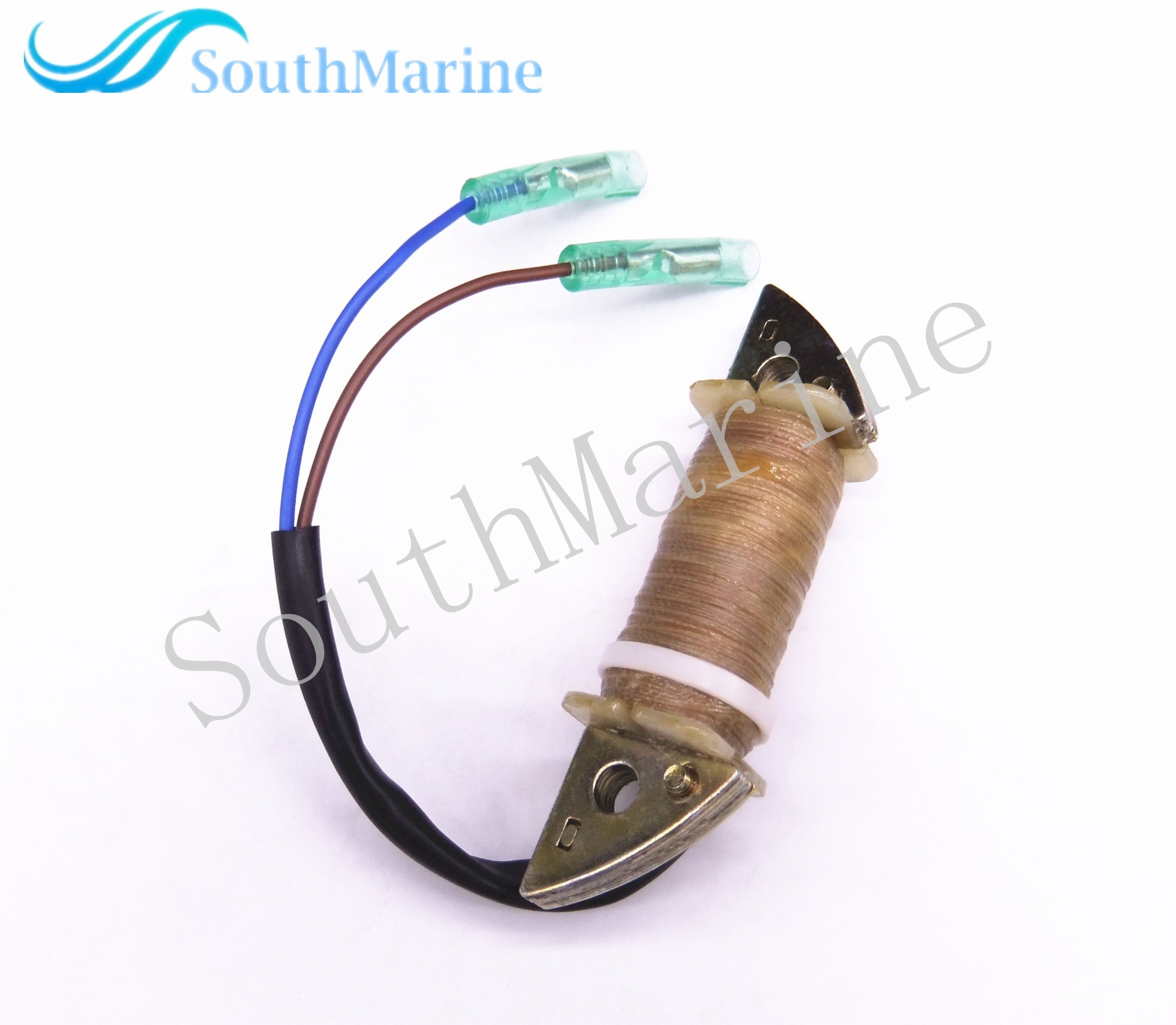 Boat Engine 63V-85520-01 63V-85520-00 Charge Coil for Yamaha 9.9HP 15HP 2-Stroke Outboard Engine 1996-2009