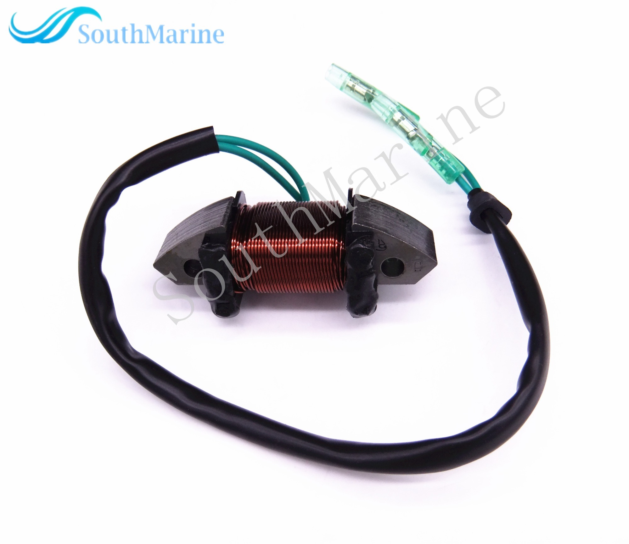 Boat Motor 61N-81313-09 Lighting Coil for Yamaha C 25HP 30HP 2-Stroke Outboard Engine E25B E30H