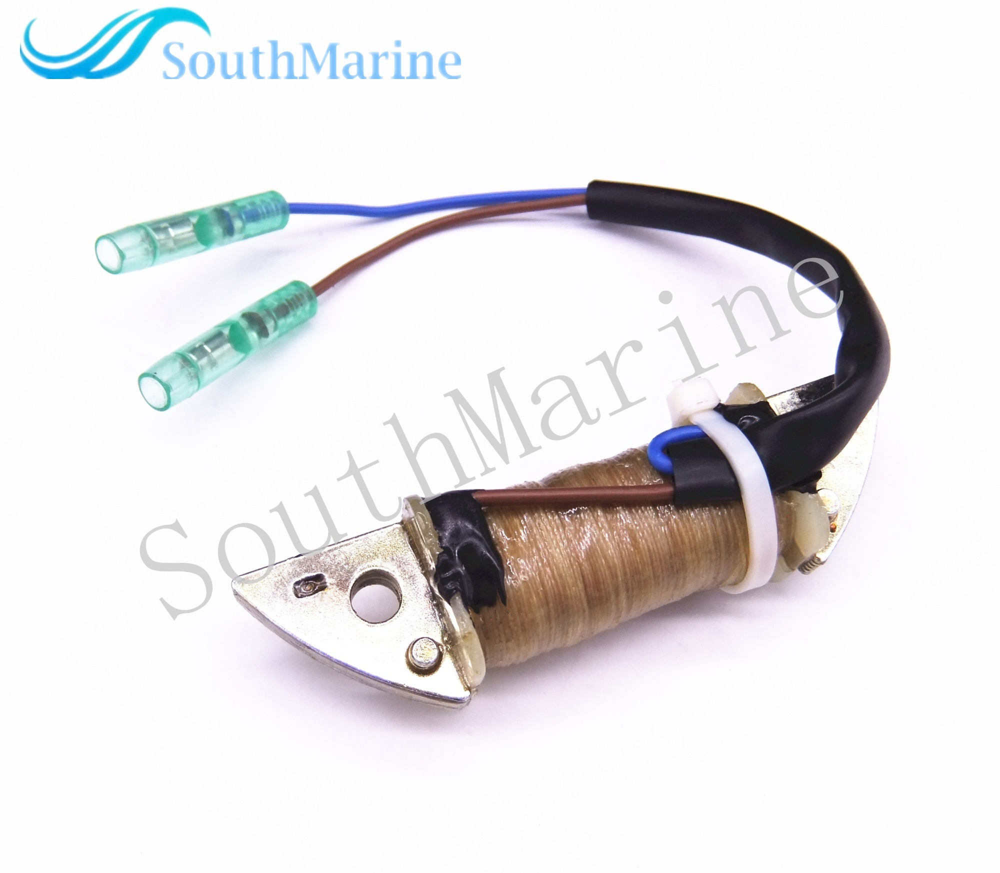 Boat Engine 63V-85520-01 63V-85520-00 Charge Coil for Yamaha 9.9HP 15HP 2-Stroke Outboard Engine 1996-2009