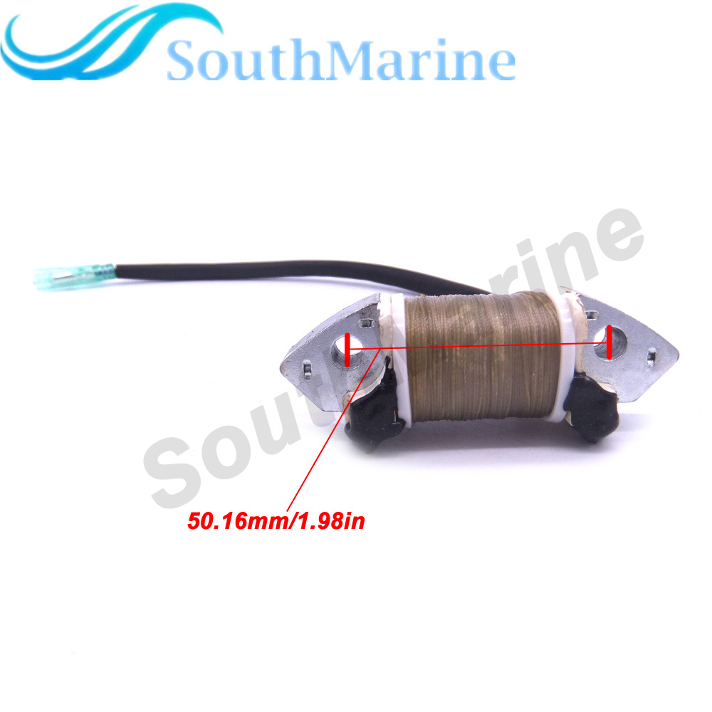 Boat Motor 68T-85520-00 Charging Coil Assy for Yamaha 4-Stroke Outboard Engine 6HP 8HP 9.9HP