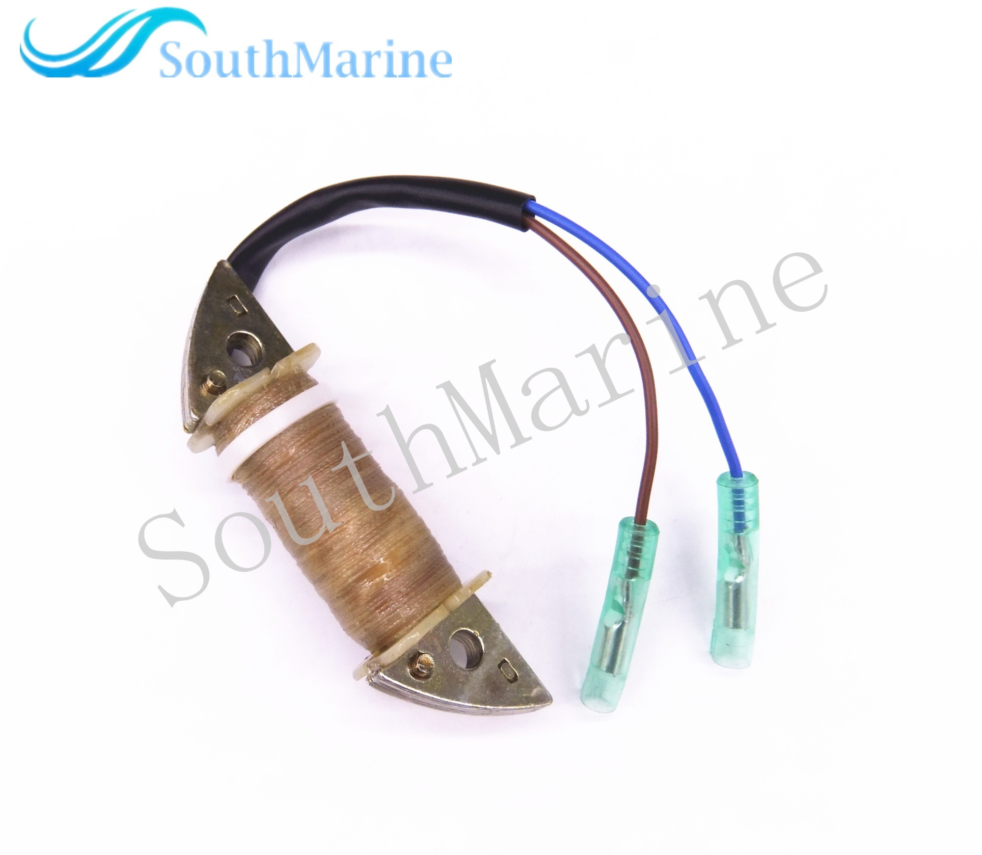 Boat Engine 63V-85520-01 63V-85520-00 Charge Coil for Yamaha 9.9HP 15HP 2-Stroke Outboard Engine 1996-2009