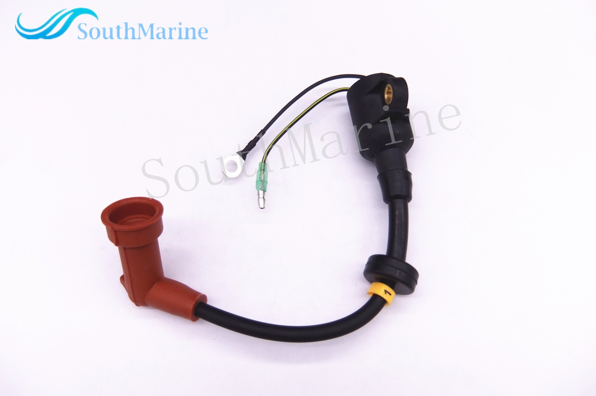 Boat Engine 63V-85570-00 63V-85570 Ignition Coil for Yamaha 9.9HP 15HP 2-Stroke 1996-2009 Outboard Engine