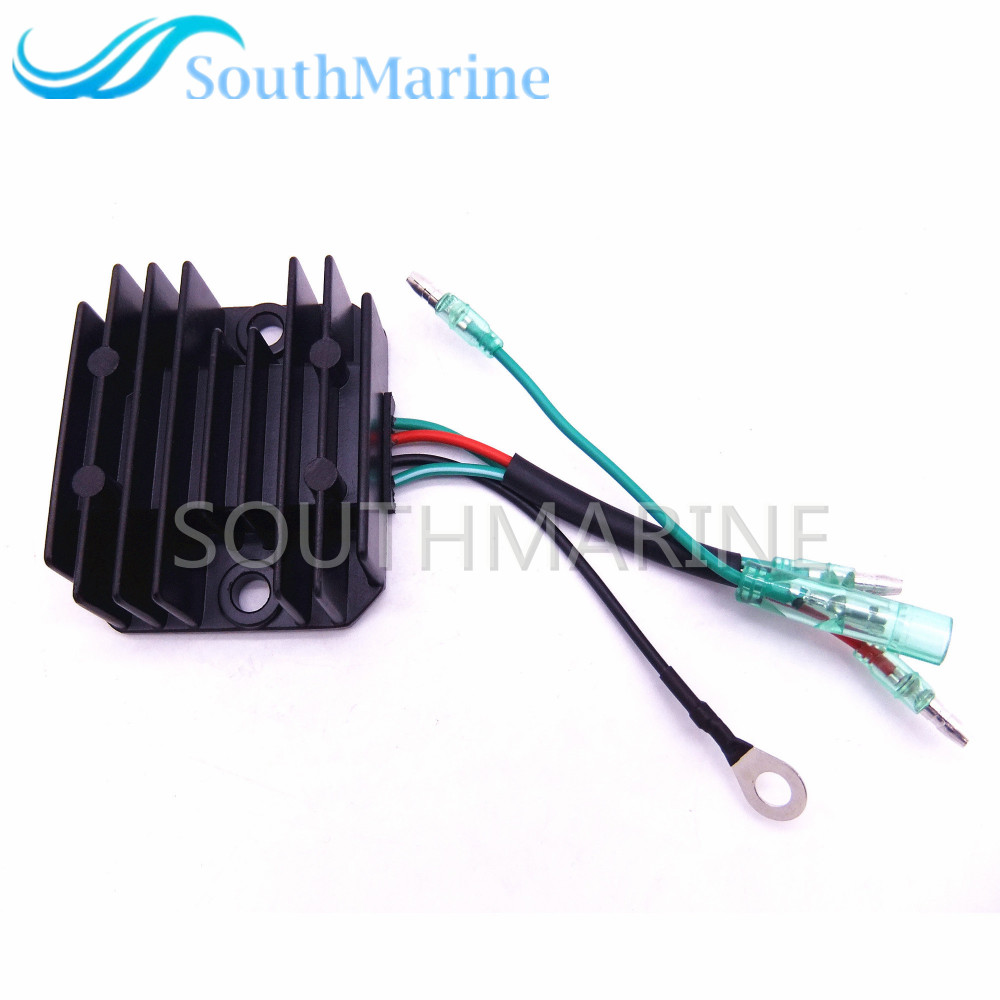 Boat Motor 6AH-81960-00 Boat Motor Rectifier & Regulator for Yamaha 4-Stroke F15 F20 Outboard Engine