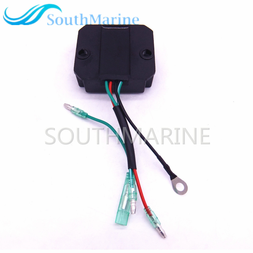 Boat Motor 6AH-81960-00 Boat Motor Rectifier & Regulator for Yamaha 4-Stroke F15 F20 Outboard Engine