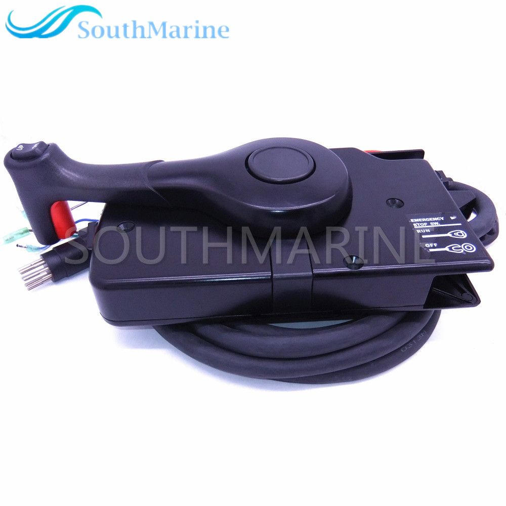 Boat Motor 881170A15 Side Mount Remote Control Box with 8 Pin for Mercury Outboard Engine PT, Right Hand