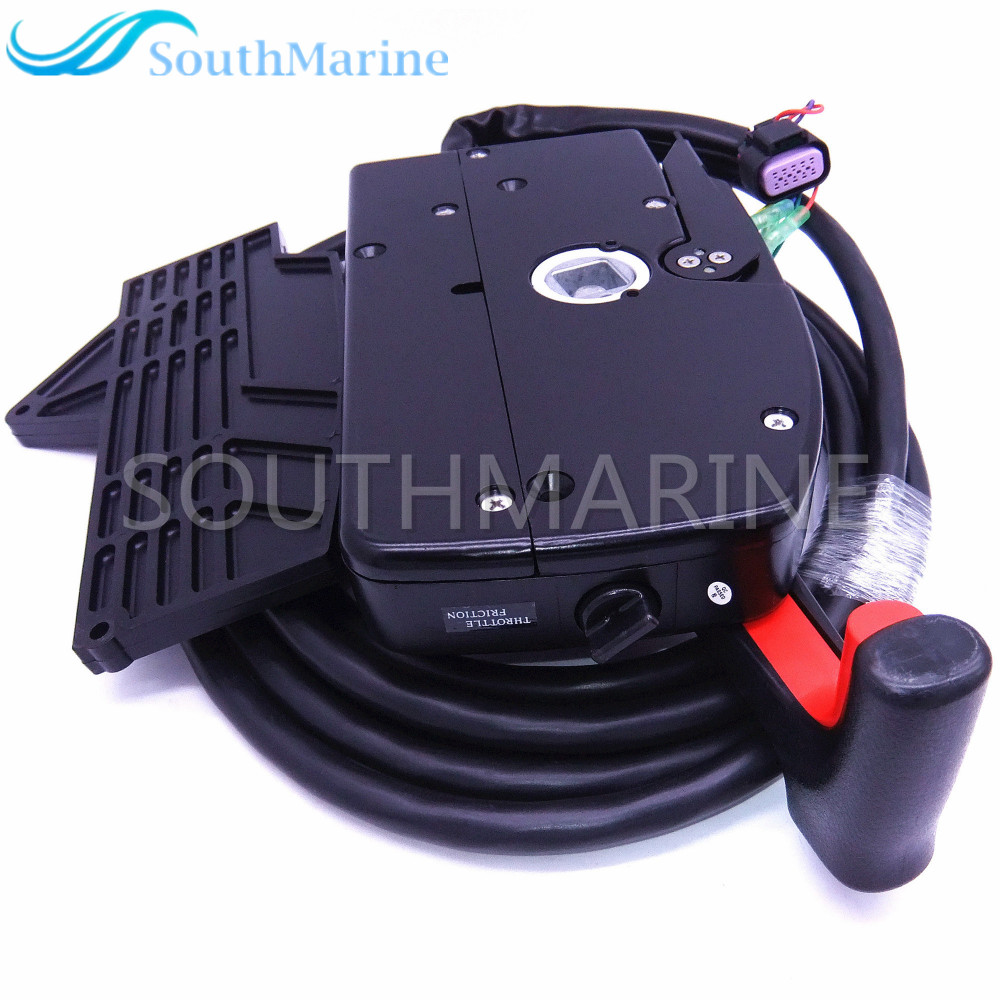 Boat Motor 881170A13 Side Mount Remote Control Box with 14 Pin for Mercury Outboard Engine 14Pin, Right Hand