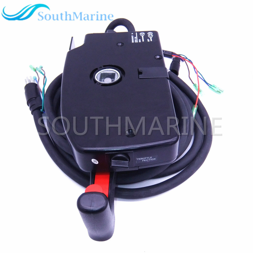 Boat Motor 881170A15 Side Mount Remote Control Box With 8 Pin for Mercury Outboard Engine PT, Left Side