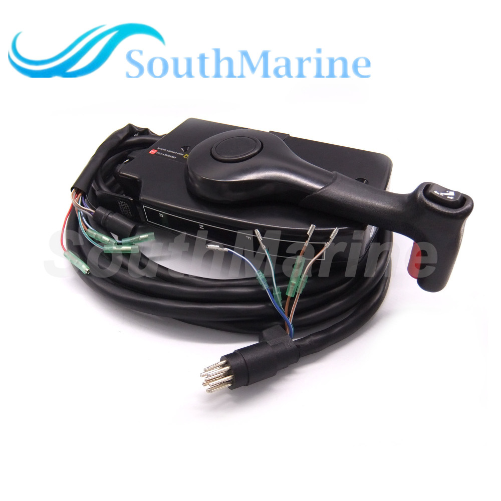 Boat Motor 881170A20 Side Mount Remote Control Box with 8 Pin for Mercury Outboard Engine PT
