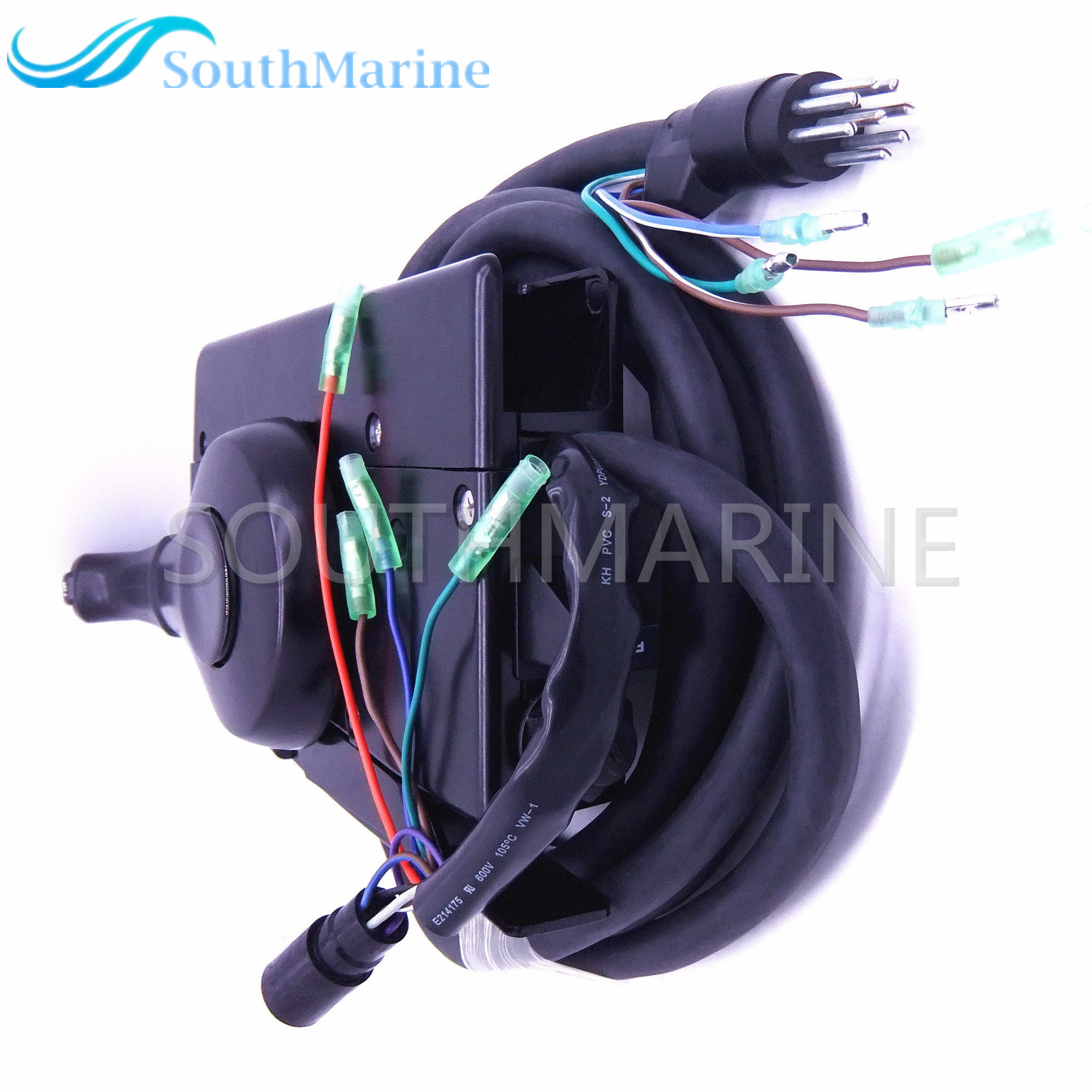 Boat Motor 881170A15 Side Mount Remote Control Box With 8 Pin for Mercury Outboard Engine PT, Left Side
