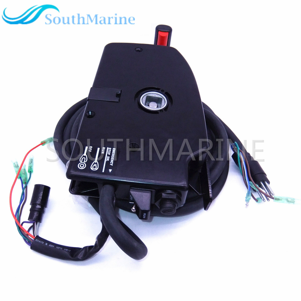 Boat Motor 881170A15 Side Mount Remote Control Box With 8 Pin for Mercury Outboard Engine PT, Left Side