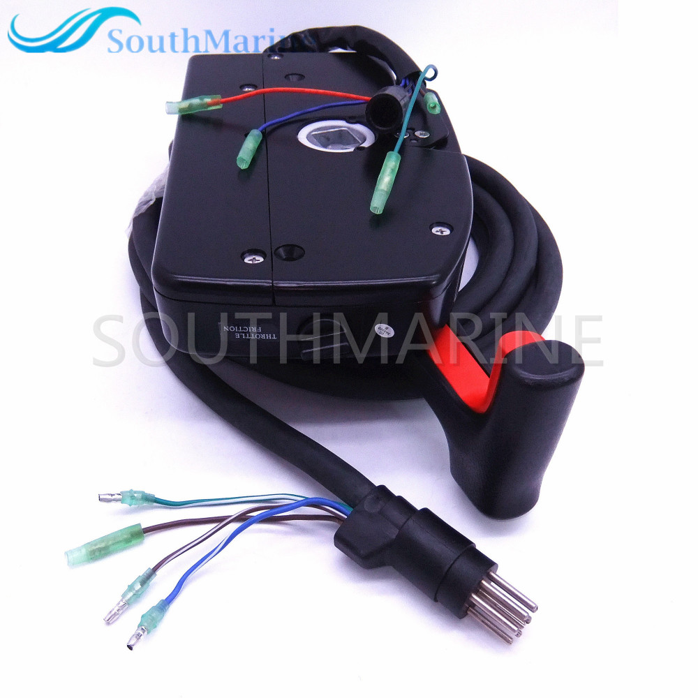 Boat Motor 881170A15 Side Mount Remote Control Box with 8 Pin for Mercury Outboard Engine PT, Right Hand