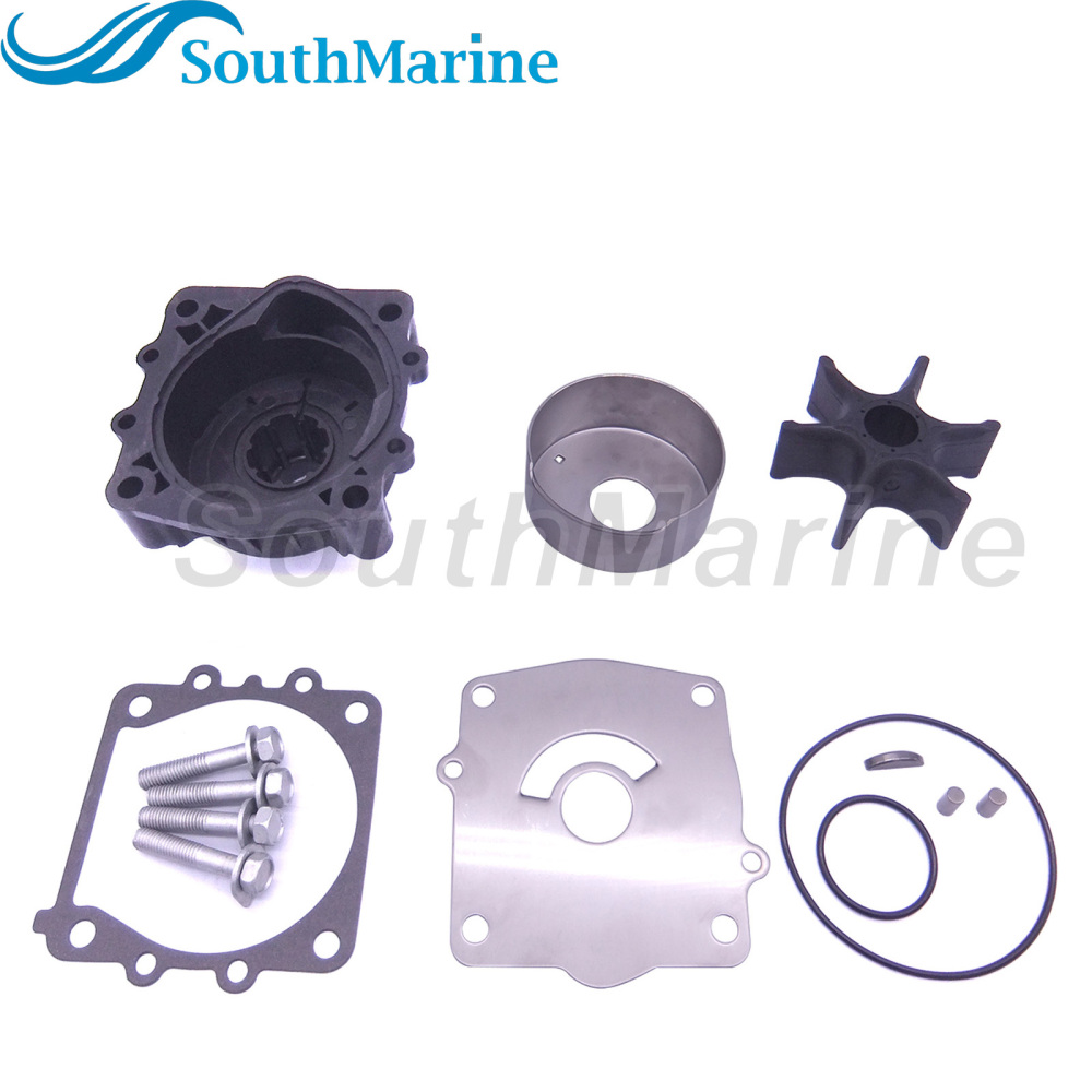 Boat Engine 61A-W0078-01 61A-W0078-A1 Water Pump Repair Kit with Housing for Yamaha 150HP 175HP 200HP 225HP 250HP 300HP,for Sierra Marine 18-3395