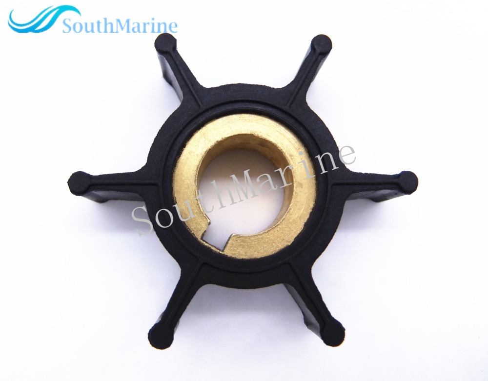 SouthMarine 8095010 Boat Engine Water Pump Impeller for Selva 2-Stroke 6HP Outboard Motors