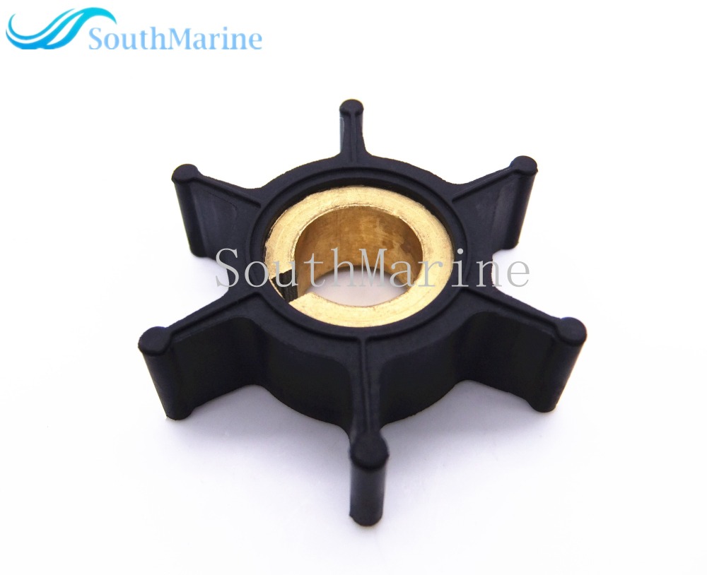 SouthMarine 8095010 Boat Engine Water Pump Impeller for Selva 2-Stroke 6HP Outboard Motors