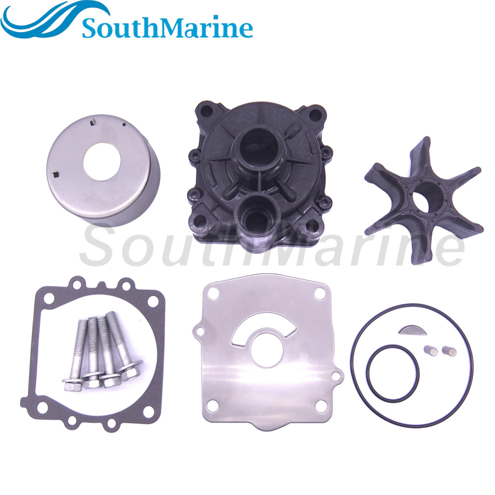 Boat Engine 61A-W0078-01 61A-W0078-A1 Water Pump Repair Kit with Housing for Yamaha 150HP 175HP 200HP 225HP 250HP 300HP,for Sierra Marine 18-3395