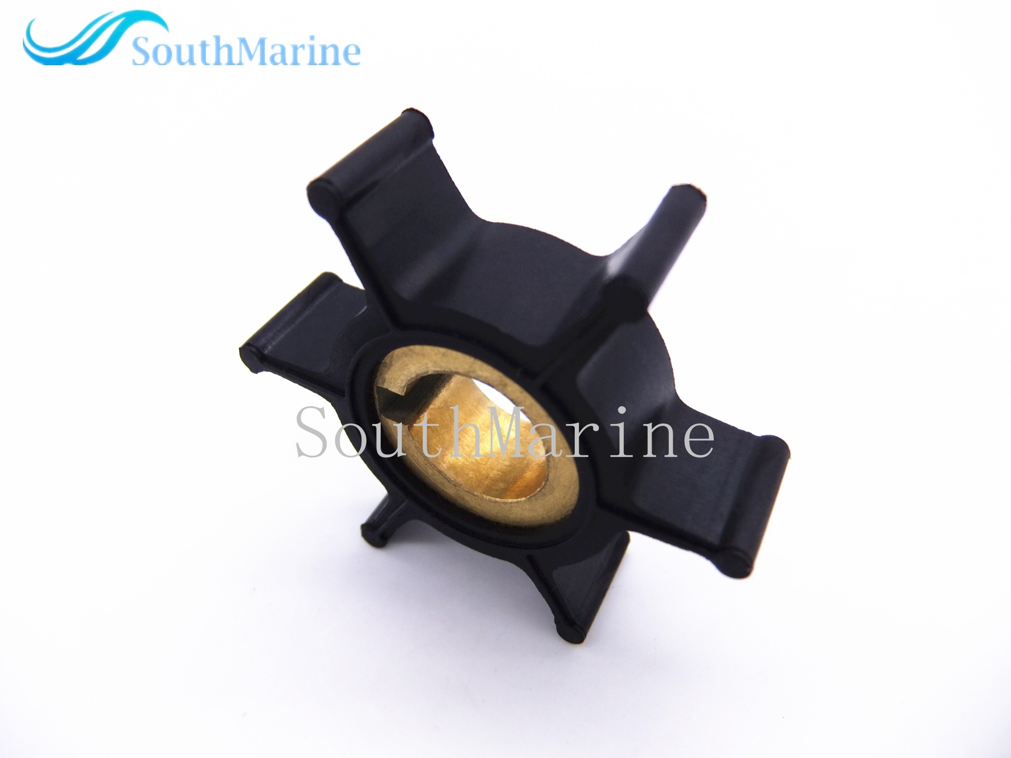 SouthMarine 8095010 Boat Engine Water Pump Impeller for Selva 2-Stroke 6HP Outboard Motors