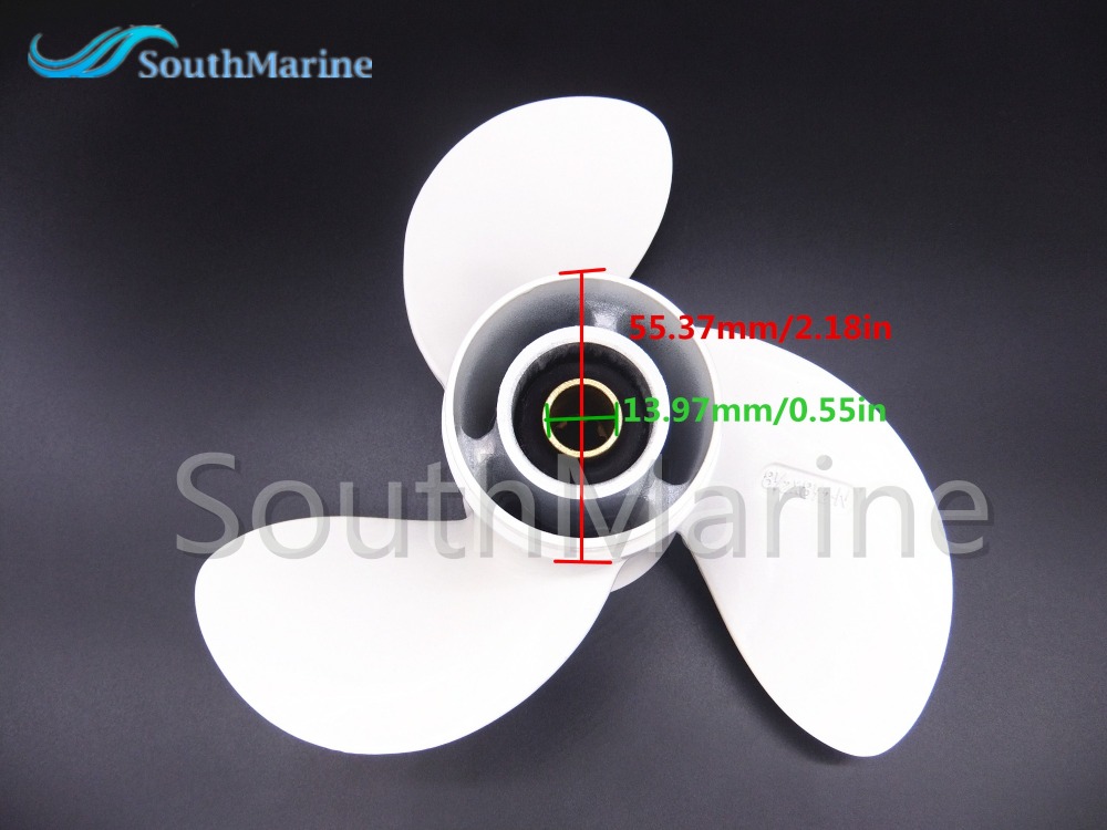 Aluminum Propeller 8 1/2x8 1/2 -N for Yamaha 6hp 8hp 9.9hp F6 F8 F9.9 Boat Engines 6G1-45941-00-EL 6G1-45941-00-00 8.5x8.5