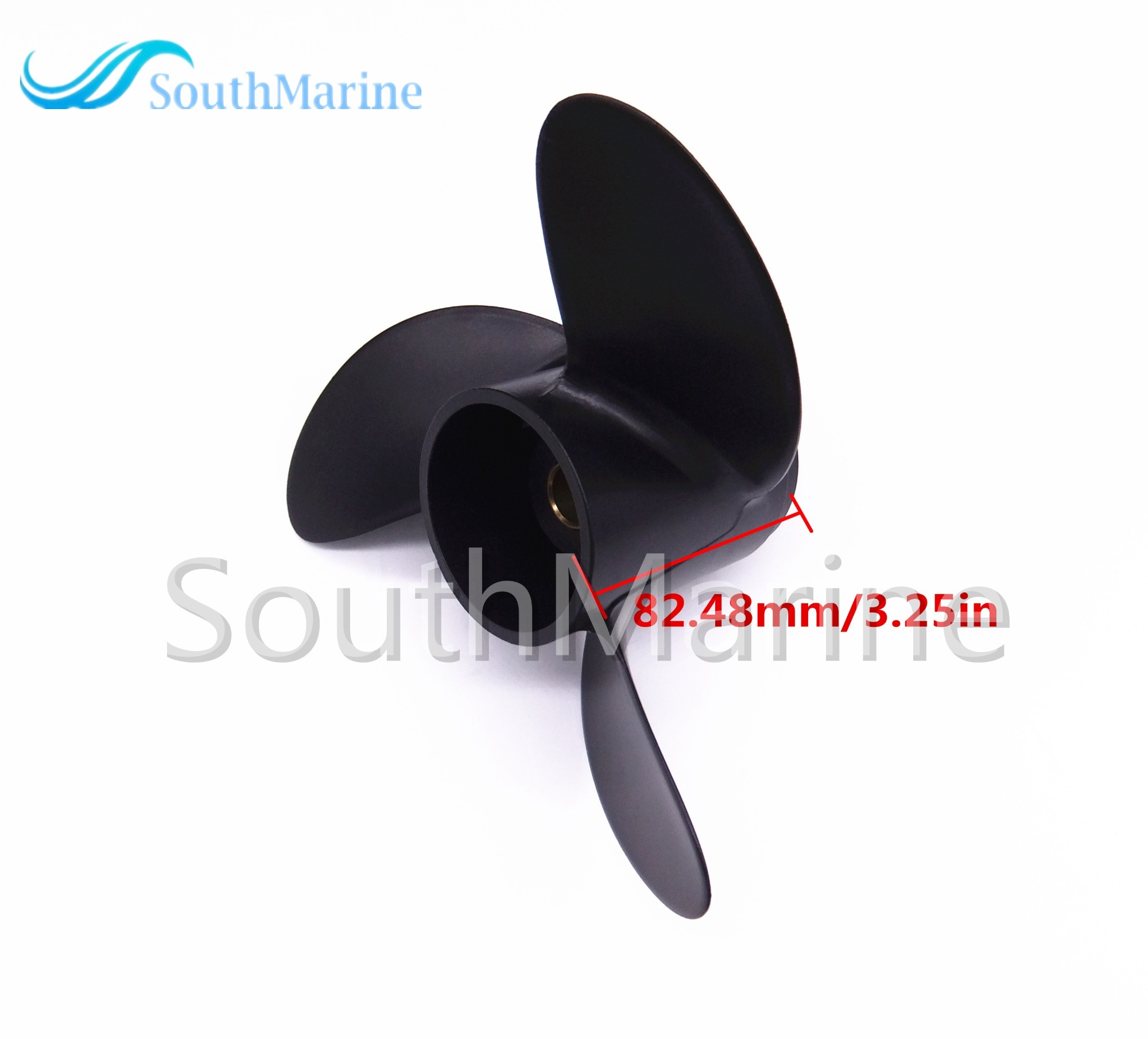 T5-03030000 Aluminum Alloy Propeller for Parsun HDX Makara T5 T5.8 T4 BM 2-Stroke Boat Outboard Motor 7.8x8