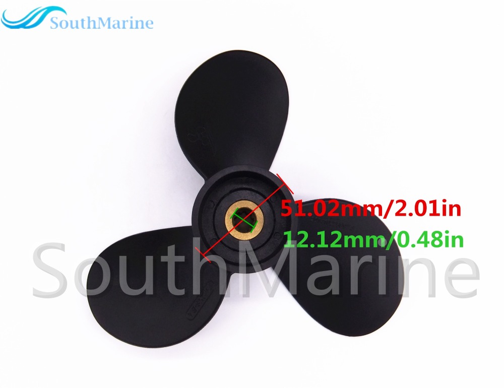 Plastic Propeller 7 1/2x8-BA for Yamaha 4HP 5HP 4A 5C F4A F5A F6C Outboard Motor 6E0-45941-01-00 7 1/2 x 8 - BA