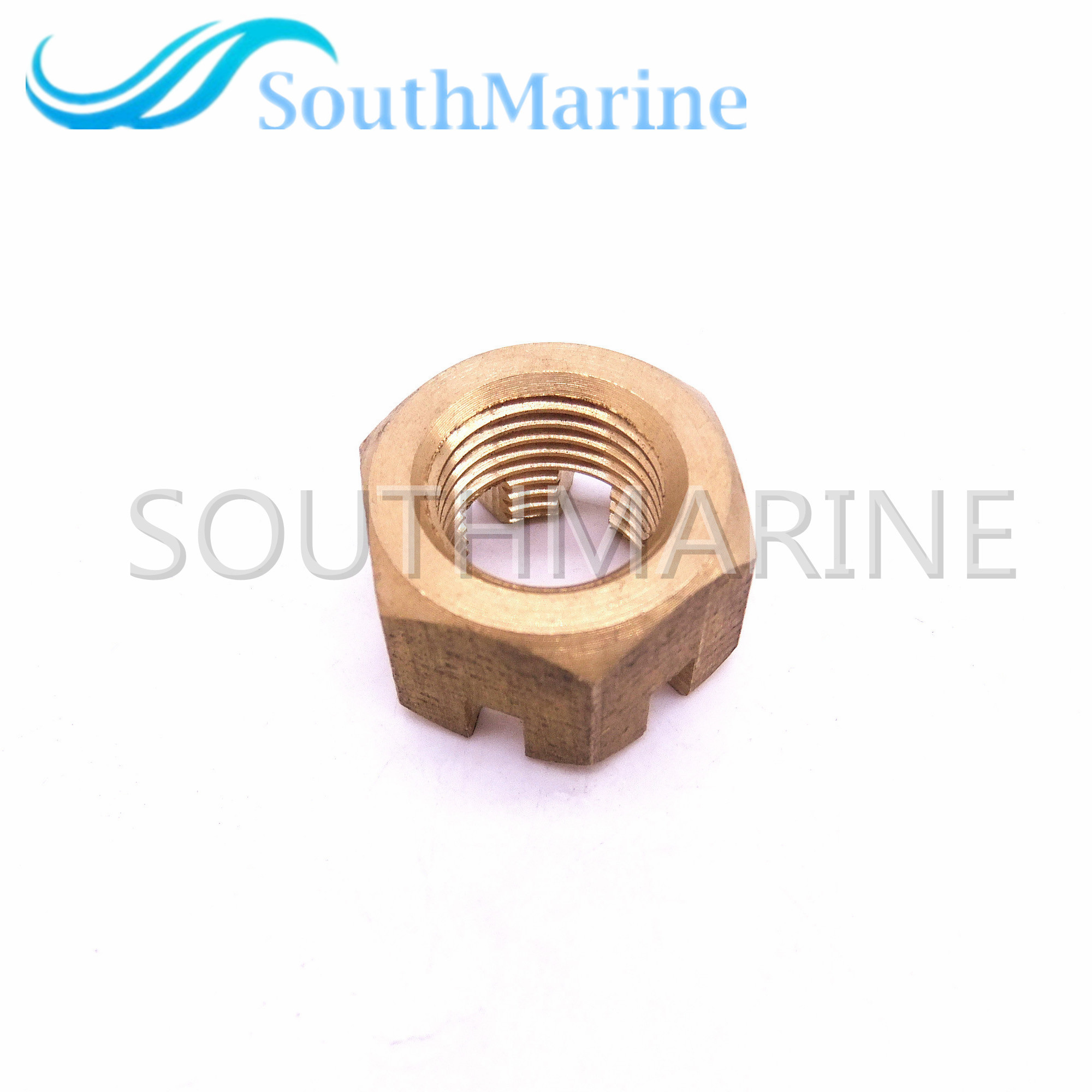 SouthMarine T40-04000021 Propeller Castle Nut for Parsun HDX F30 F40 F60 T30 T40 T36 T40J Boat Outboard Motor