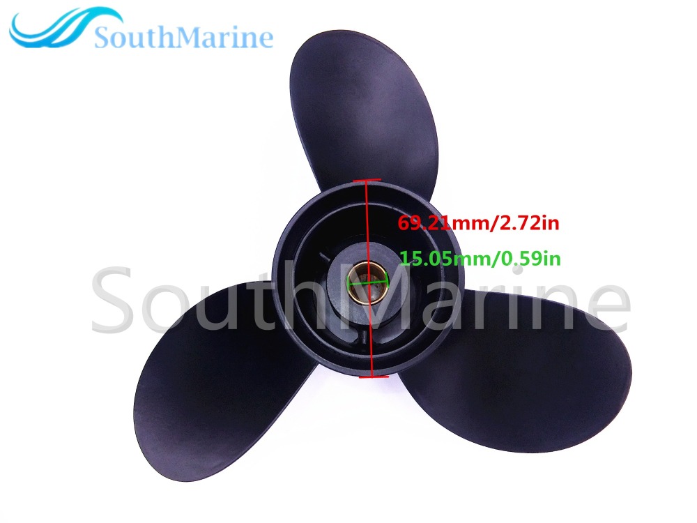 Boat Motor Propeller for Hangkai 2-Stroke 9.8hp 12hp Outboard Engine
