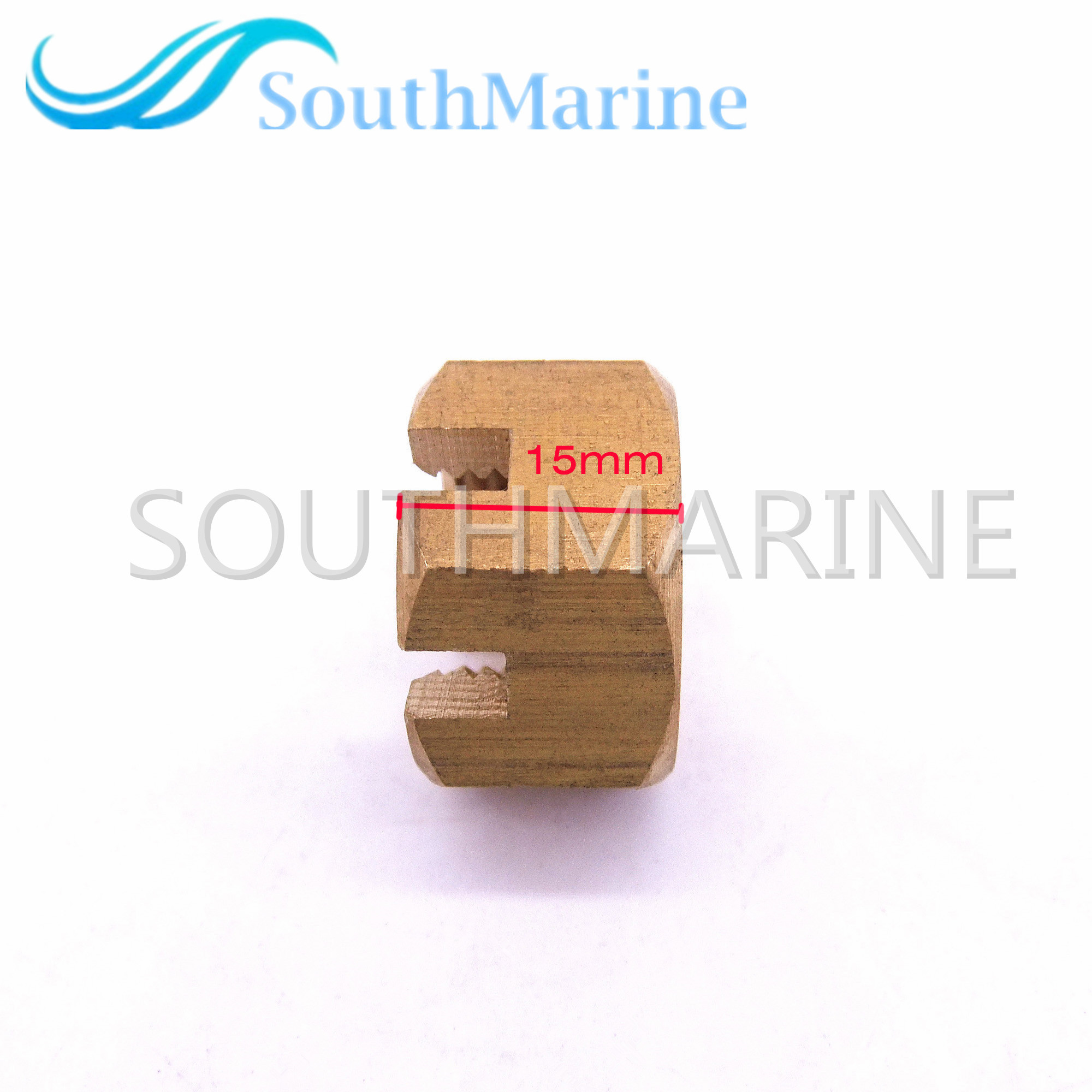 Marine Parts 90171-16011 Nut, Propeller Castle for Yamaha 40HP 50HP 55HP 60HP 70HP 90HP Outboard Engine