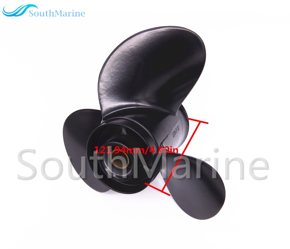 Boat Engine Aluminum Alloy Propeller 10 1/4x11 K for Suzuki 25HP 30HP Outboard Motor 58100-96420-019