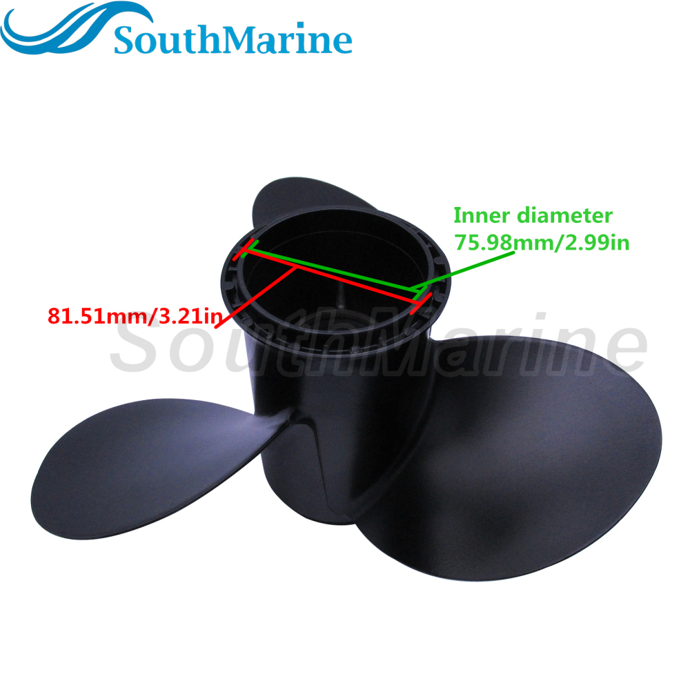 Boat Engine 58100-94313-019 11 1/2x13 11.5x13 Aluminum Alloy Prop Propeller for Suzuki Marine 35HP 40HP 55HP 65HP Outboard Motor