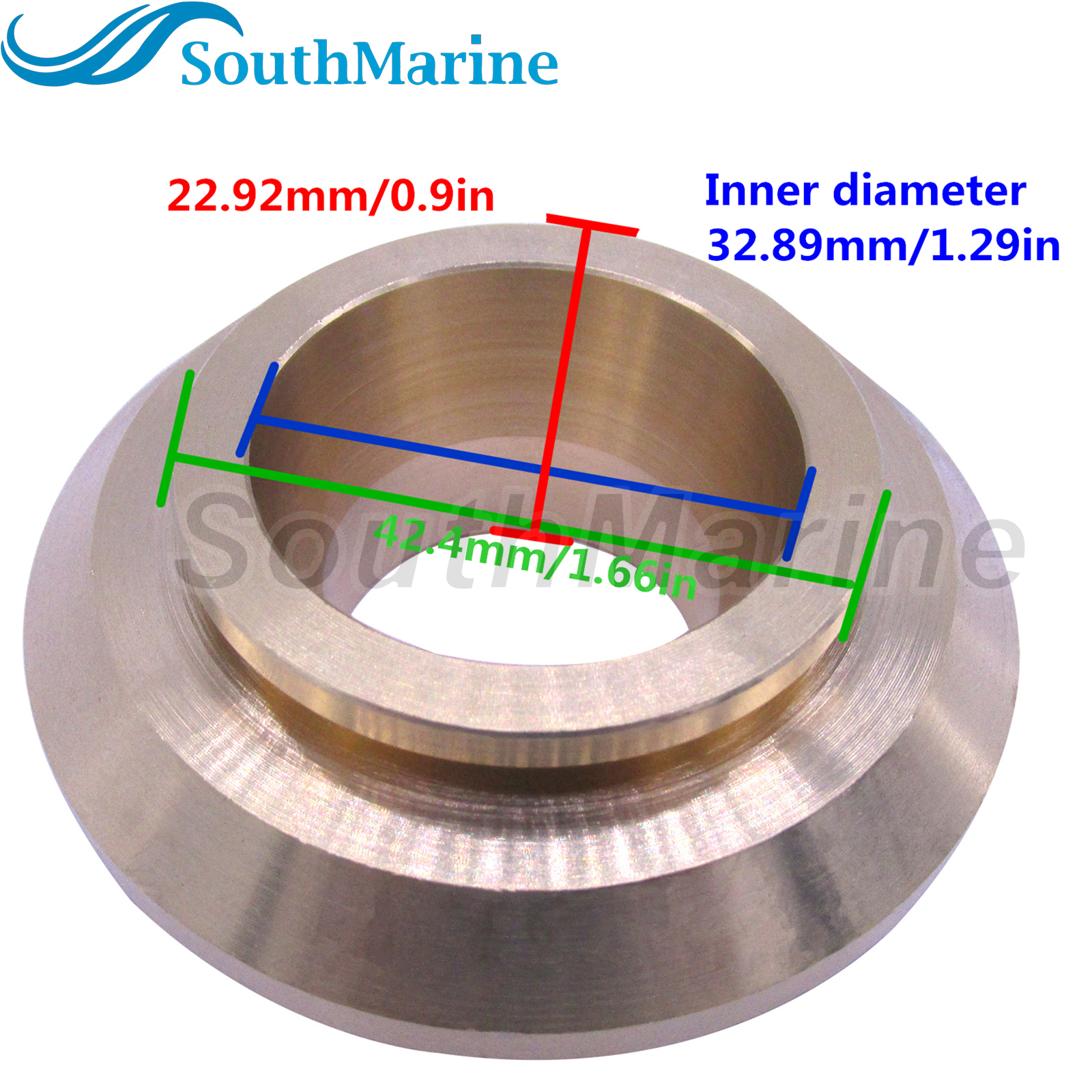 6E5-45987-01 Outboard Propeller Spacer for Yamaha 100HP 115HP 130HP 150HP Boat Motor