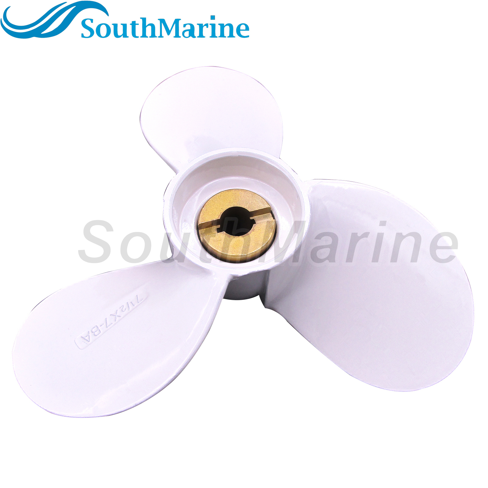 Boat Engine Old Shear Pin Type 6E0-45943-00-EL Propeller 3X7-1/2X7 for Yamaha Outboard 4HP 5HP Marine 2/4-stroke Motor