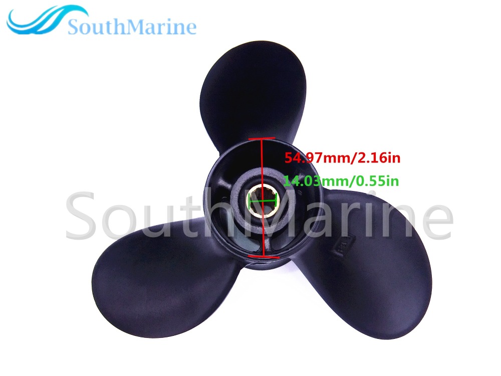 Boat Motor Propeller for Hangkai 2-Stroke 9.8hp 12hp Outboard Engine