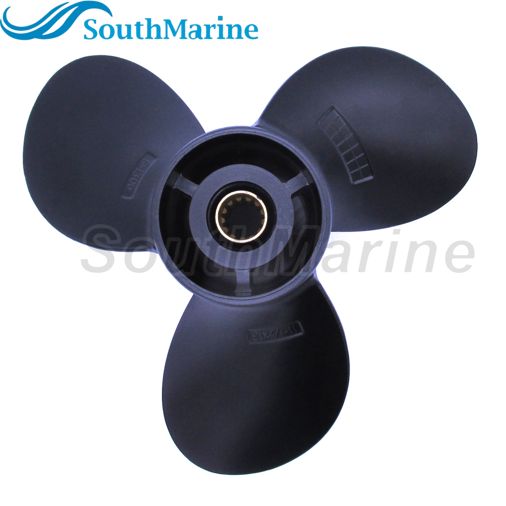 Boat Engine 58100-94313-019 11 1/2x13 11.5x13 Aluminum Alloy Prop Propeller for Suzuki Marine 35HP 40HP 55HP 65HP Outboard Motor