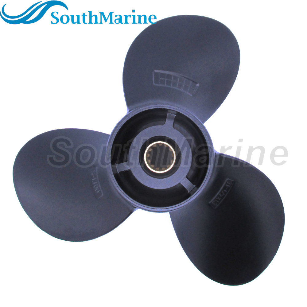 Boat Engine 58100-94313-019 11 1/2x13 11.5x13 Aluminum Alloy Prop Propeller for Suzuki Marine 35HP 40HP 55HP 65HP Outboard Motor