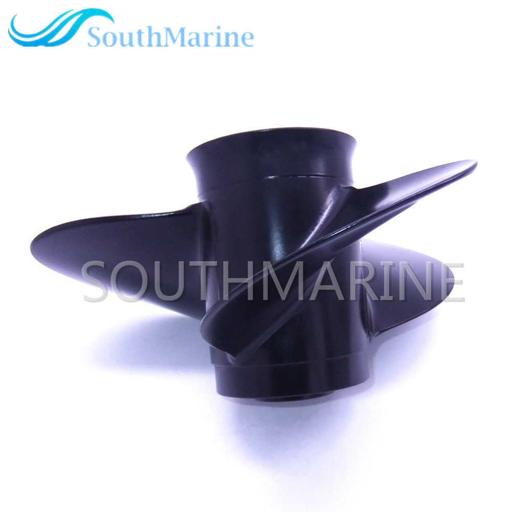 Boat Aluminum Alloy Propeller 5032107 10 1/4x10-K for Evinrude Johnson 25-30hp Outboard Motor Parts 10.25x10