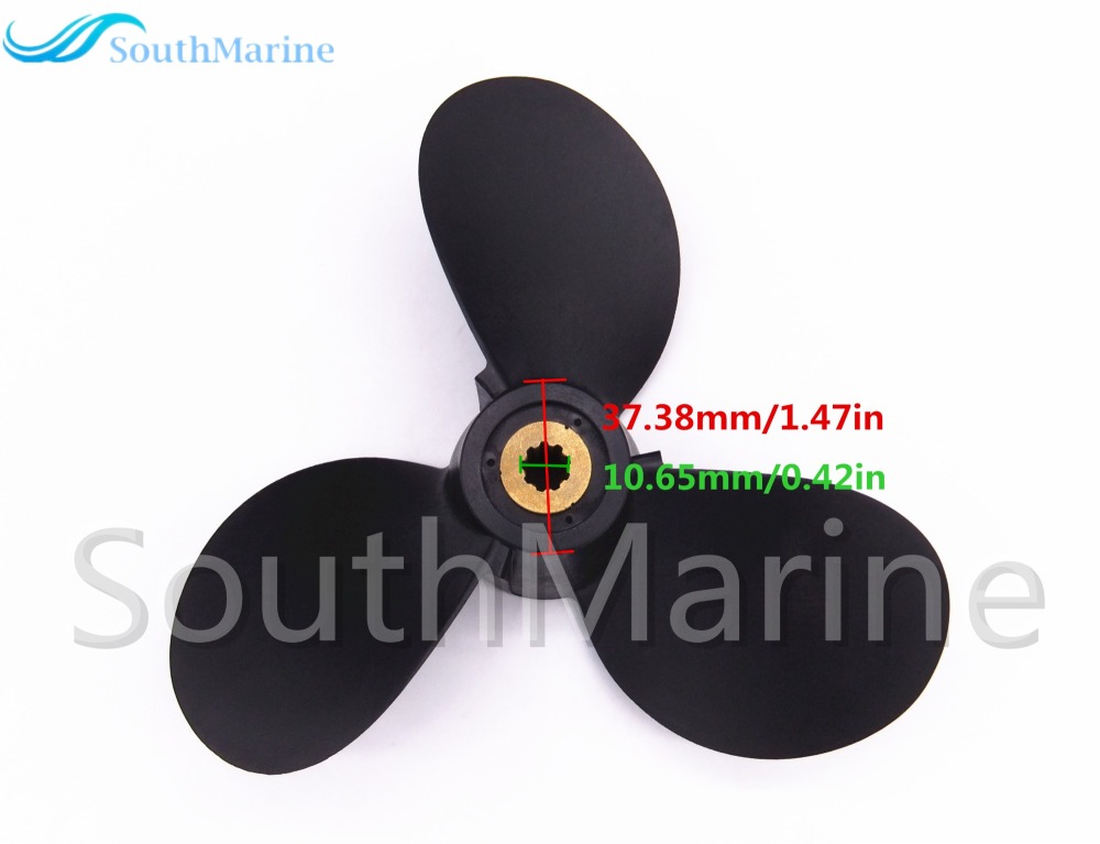 Plastic Propeller 7 1/2x8-BA for Yamaha 4HP 5HP 4A 5C F4A F5A F6C Outboard Motor 6E0-45941-01-00 7 1/2 x 8 - BA