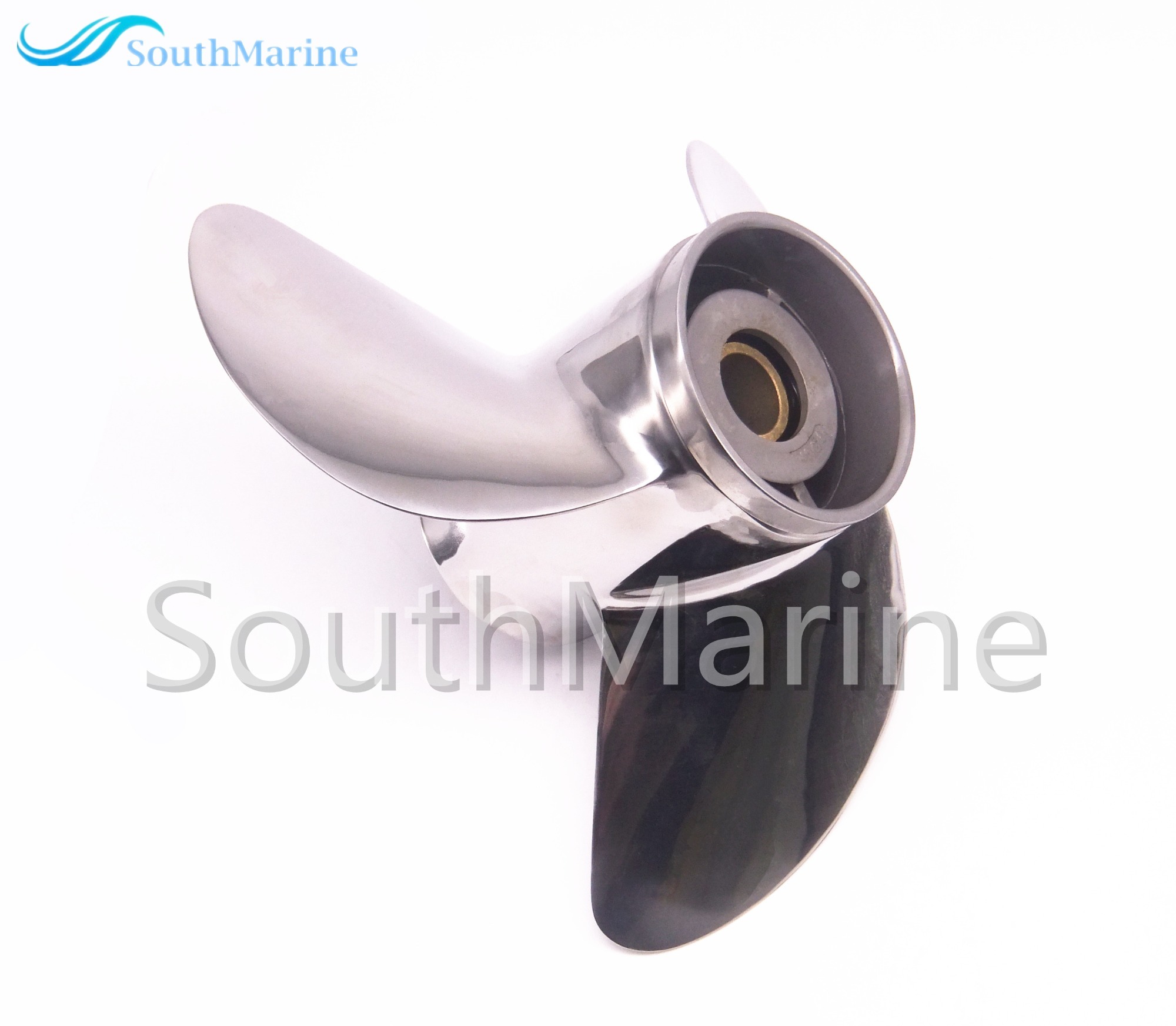 Boat Motor Stainless Steel Propeller 13x17-K for Yamaha 60HP 70HP 75HP 80HP 85HP 90HP 115HP 130HP Outboard Engine 13 x 17 -K