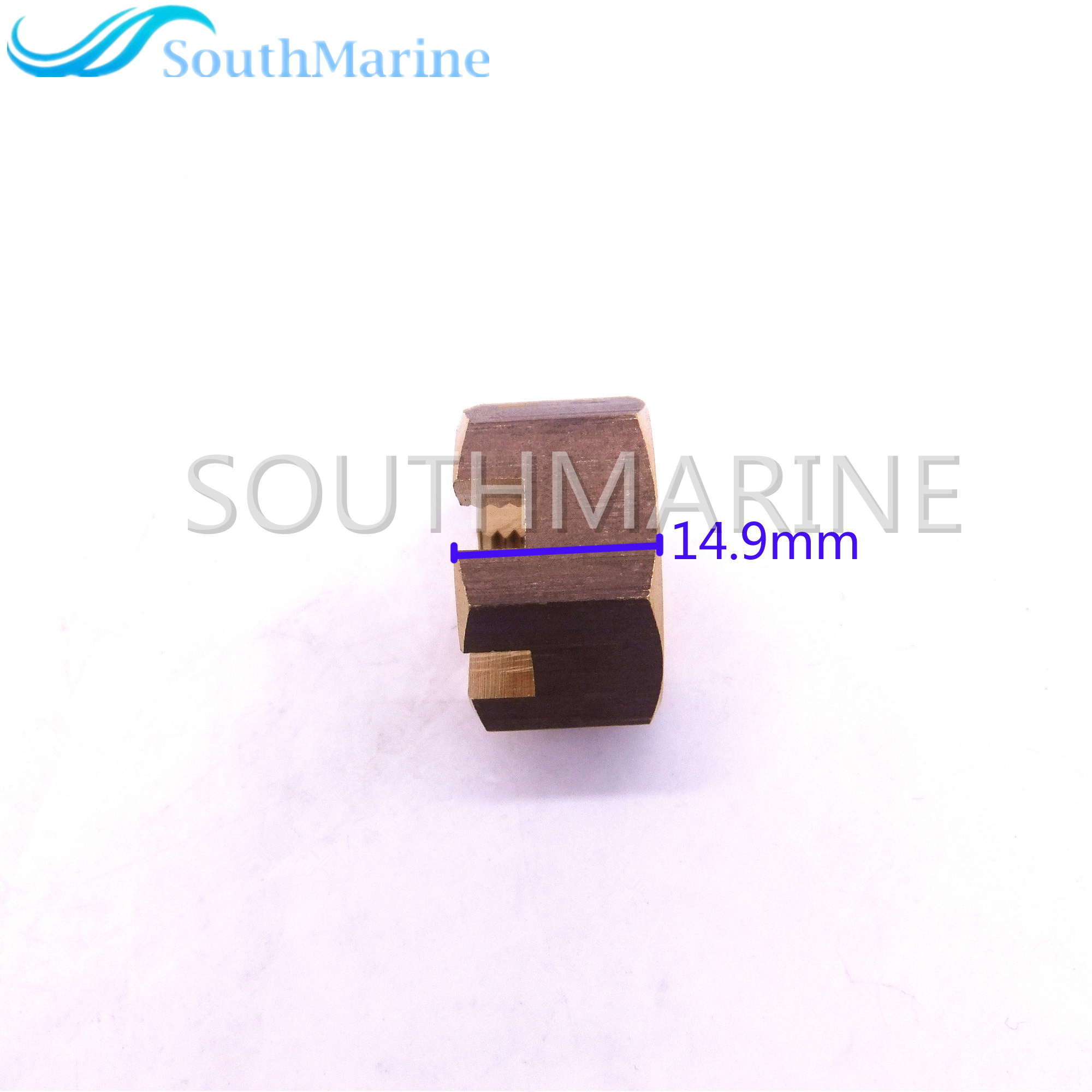 SouthMarine  F25-04000027 Outboard Castle Prop Propeller Nut for Parsun HDX 25HP 30HP T30A T25 T20 F20 F25 Boat Motor
