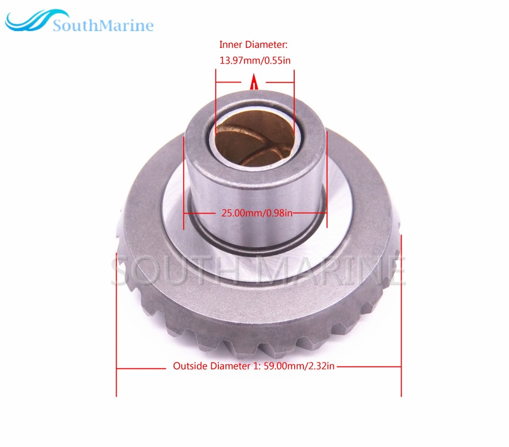 F15-06010000 F20-04000100 Forward Gear for Parsun HDX Makara Outboard Engine 2-Stroke T15BM T9.9BM