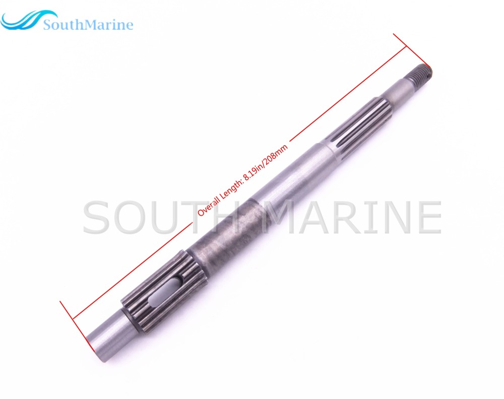 Boat Motor 3V1-64211-0 3V1-64211-1 3V1642110 3V1642111 3V1642110M 3V1642111M Propeller Shaft for Nissan & for Tohatsu Outboard Engine 8HP 9.8HP 4-Stro