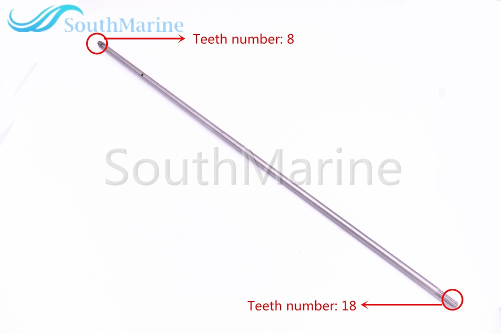 Outboard Engine F2.6-03000011 Short Drive Shaft for Parsun HDX 4-Stroke F2.6 Boat Motor