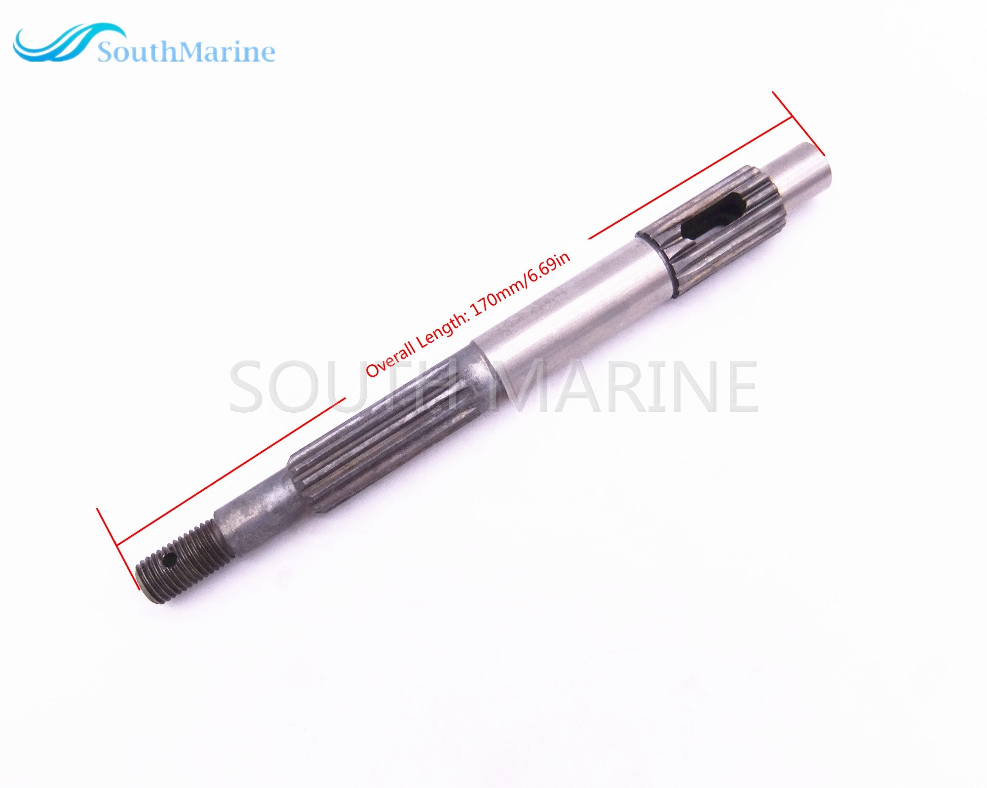 T5-03000401 Propeller Shaft for Parsun Outboard Engine 2-Stroke T4 T5 T5.8 Boat Motor