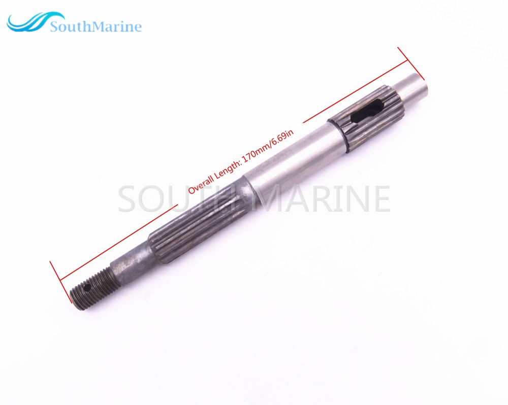 T5-03000401 Propeller Shaft for Parsun Outboard Engine 2-Stroke T4 T5 T5.8 Boat Motor