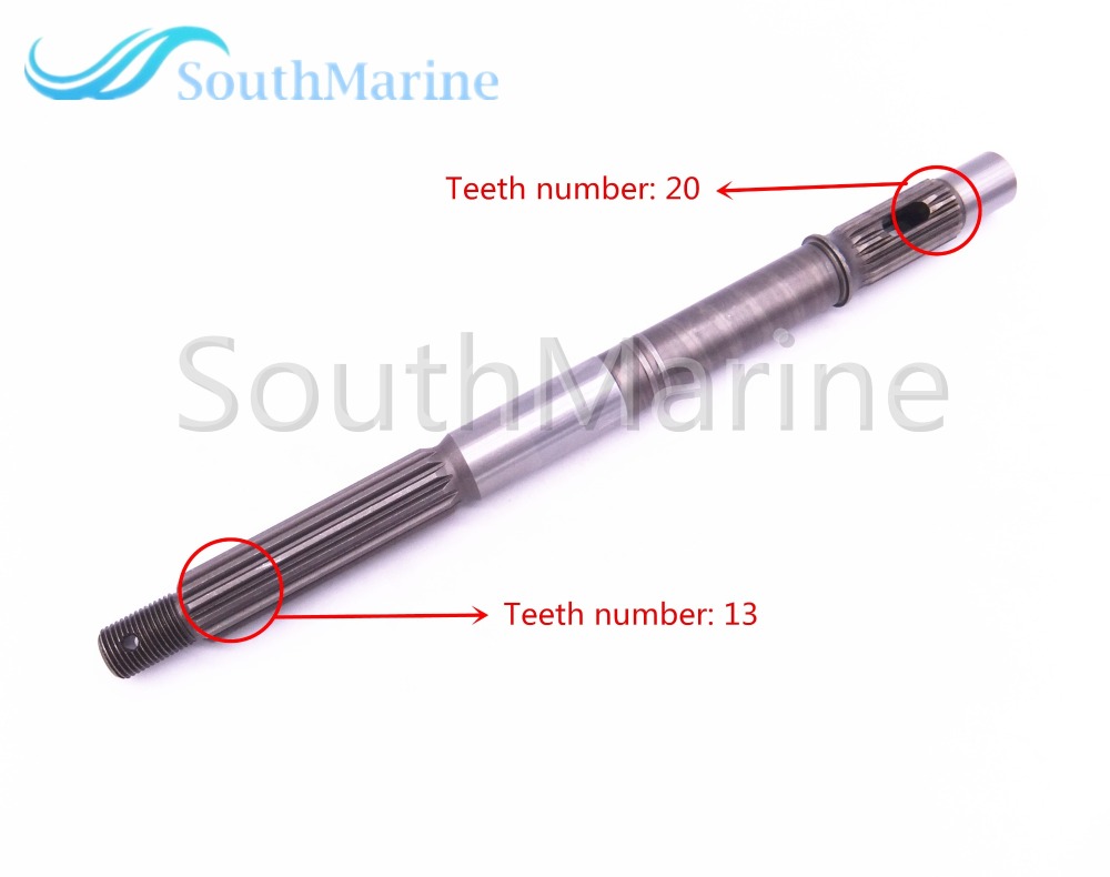 T40-04050001 Propeller Shaft for Parsun Outboard Engine 2-Stroke T40 Boat Motor