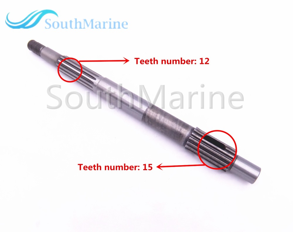 Boat Engine 44-803744002 44-8M0070782 44-8037441 Propeller Shaft for Mercury Mariner 6HP 8HP 9.8HP 9.9HP / 5041349 for Evinrude Johnson OMC BRP / 3V1-
