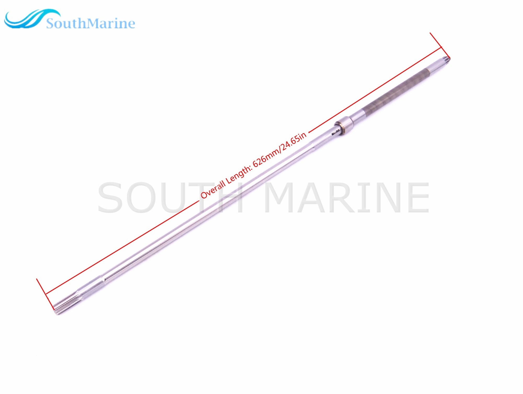 F15-06040000S Short Drive Shaft for Parsun Outboard Engine 4-Stroke F9.9 F15 Boat Motor