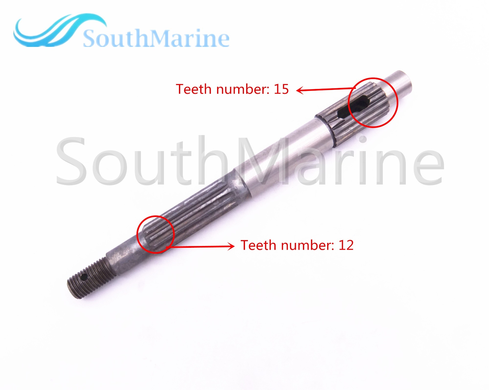 369-64211-1 36964-2111M Propeller Shaft for Tohatsu &for Nissan Outboard Engine 2-Stroke M4C M5B M5BS Boat Motor