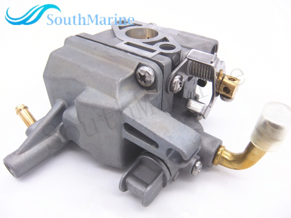 Boat Motor Carburetor Carb Assy 69M-14301-10 69M-14301-11 69M-14301-12 for Yamaha 4-Stroke F2.5 Outboard Engine, fit Sierra 18-34604